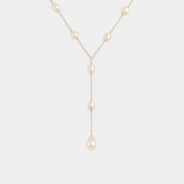 Annika - Collar vintage con bolas colgantes