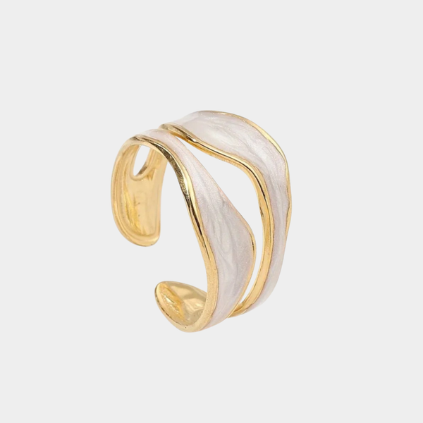 Tereza - Anillo vintage dorado