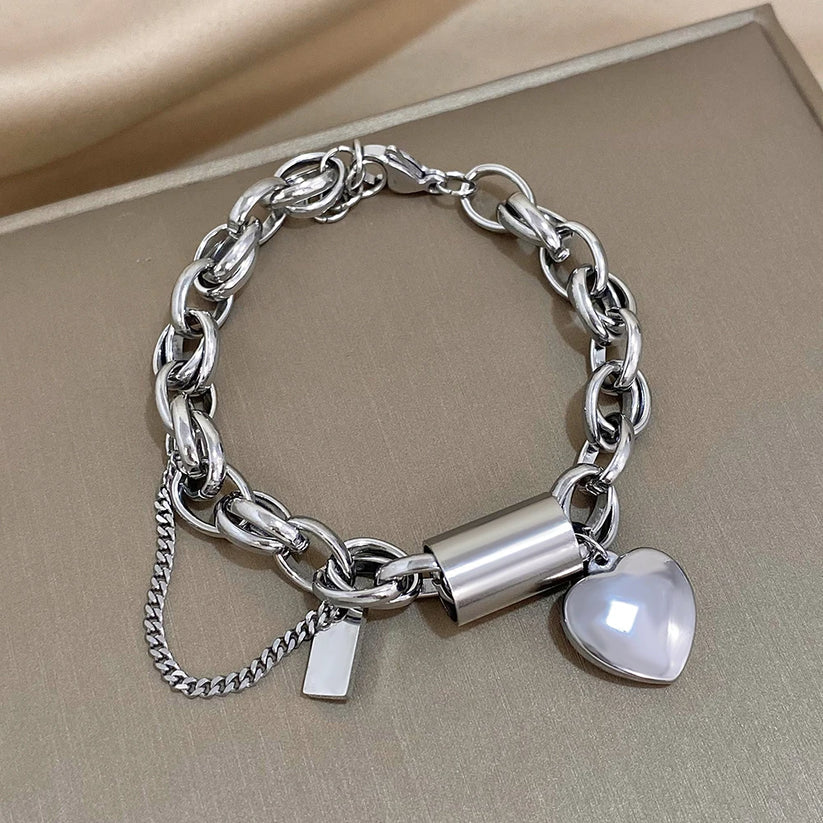 Pulsera Chunky Herzstück