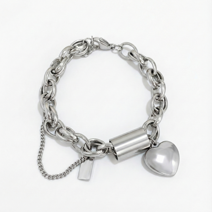 Pulsera Chunky Herzstück
