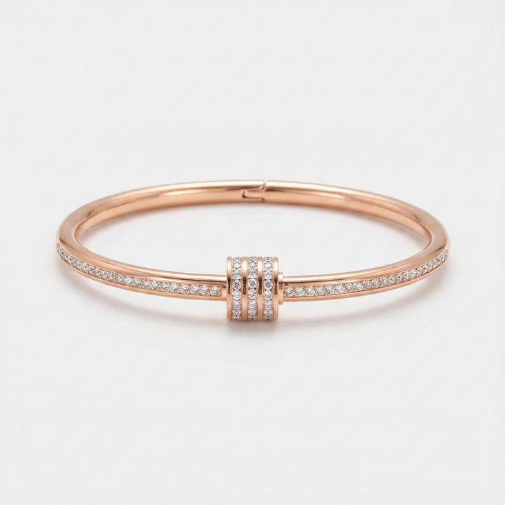 Pulsera Vianna Lucente | Oro Rosa