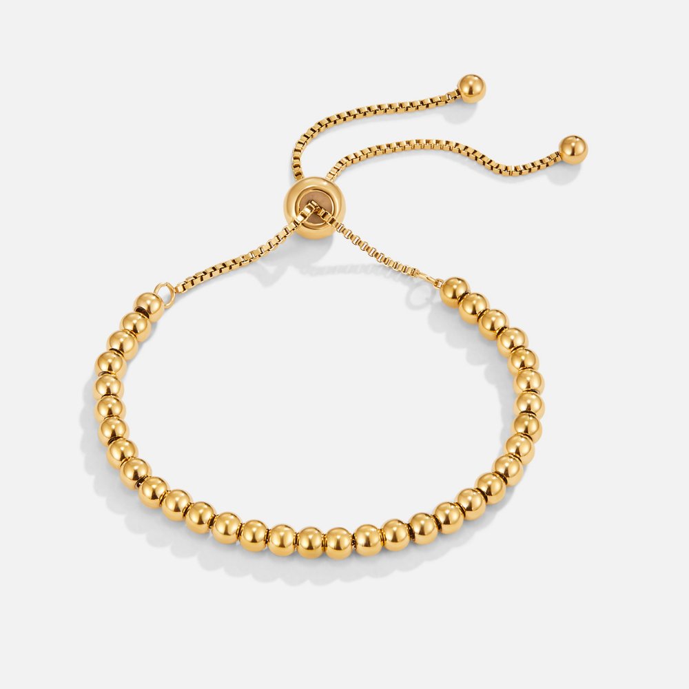 Adéla - Pulsera de perlas de oro
