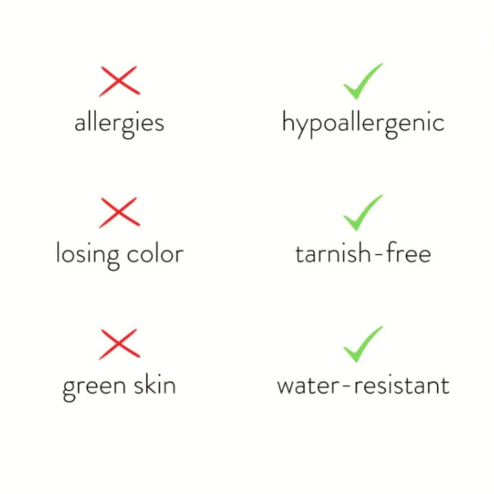 Miriam – Collar dorado con una longitud armónica.